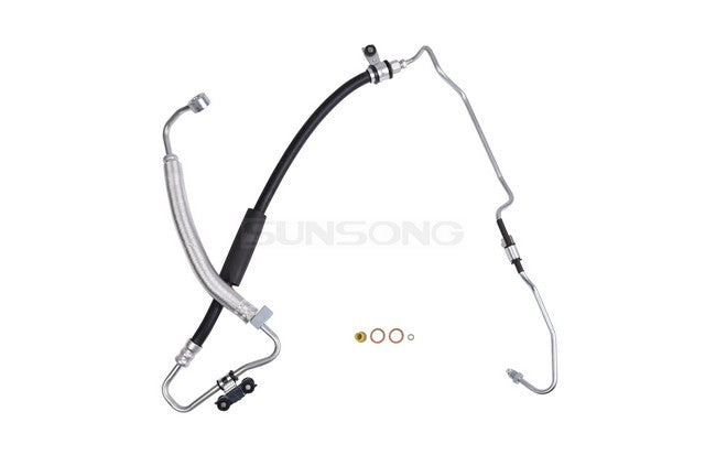 Sunsong Power Steering Pressure Line Hose Assembly P/N:3404602 Fits: Kia Amanti 09-07 - Image 1