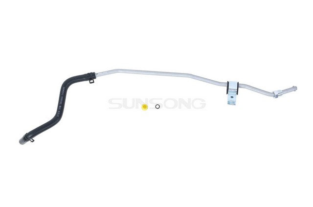 Sunsong Power Steering Return Line Hose Assembly P/N:3404624 Fits: Hyundai Elantra 00-96, Hyundai Tiburon 01-97 - Image 1