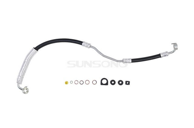 Sunsong Power Steering Pressure Line Hose Assembly P/N:3404653 Fits: Nissan Nv2500 18-12, Nissan Nv3500 18-12 - Image 1
