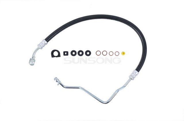 Sunsong Power Steering Pressure Line Hose Assembly P/N:3404654 Fits: Nissan Nv1500 21-12, Nissan Nv2500 21-12, Nissan Nv3500 21-12 - Image 1