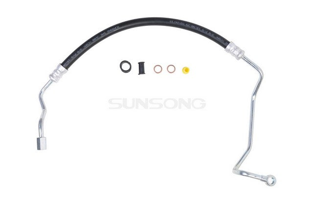 Sunsong Power Steering Pressure Line Hose Assembly P/N:3404693 Fits: Subaru Impreza 03-02 - Image 1