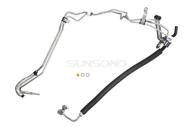Sunsong Power Steering Hose Assembly P/N:3404699 Fits: Infiniti Fx35 12-09, Infiniti Fx37 2013, Infiniti Qx70 17-14 - Image 1