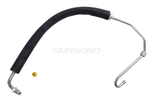 Sunsong Power Steering Pressure Line Hose Assembly P/N:3404758 Fits: Mercedes-benz 380sl 85-81, Mercedes-benz 380slc 1981, Mercedes-benz 560sl 89-86 - Image 1