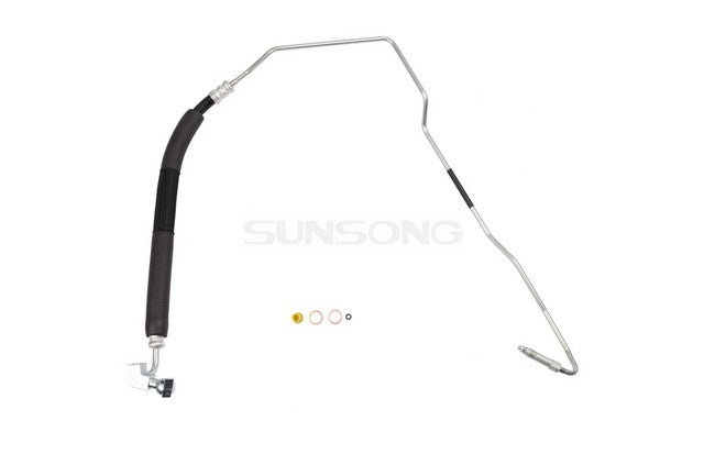 Sunsong Power Steering Pressure Line Hose Assembly P/N:3404773 Fits: Nissan 350z 09-07 - Image 1