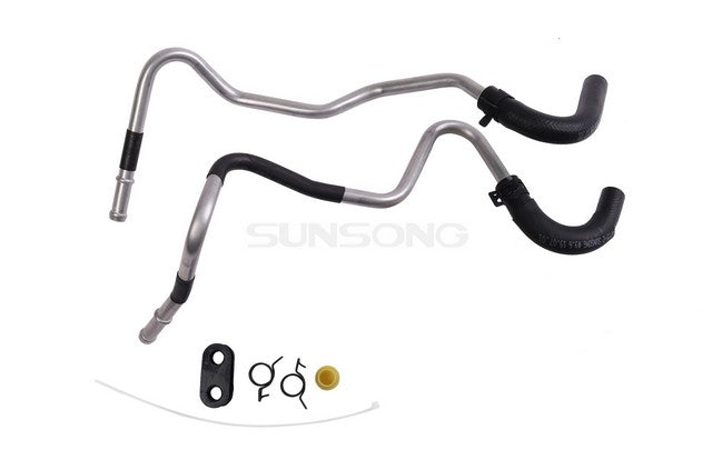 Sunsong Power Steering Return Line Hose Assembly P/N:3404775 Fits: Nissan 350z 07-03 - Image 1