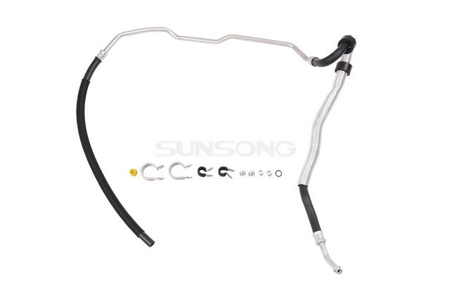 Sunsong Power Steering Return Line Hose Assembly P/N:3404789 Fits: Volvo Xc90 11-05 - Image 1
