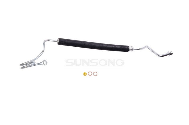 Sunsong Power Steering Pressure Line Hose Assembly P/N:3404800 Fits: Audi A6 Quattro 04-00, Audi S4 02-00 - Image 1