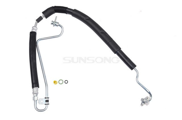 Sunsong Power Steering Pressure Line Hose Assembly P/N:3404801 Fits: Audi A4 Quattro 2010, Audi A5 Quattro 10-08, Audi Q5 12-09 - Image 1