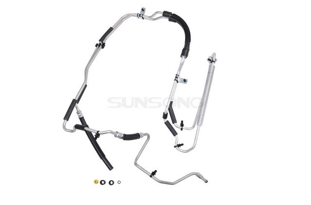 Sunsong Power Steering Return Line Hose Assembly P/N:3404840 Fits: Buick Allure 09-08, Buick Lacrosse 09-08, Pontiac Grand Prix 08-05 - Image 1