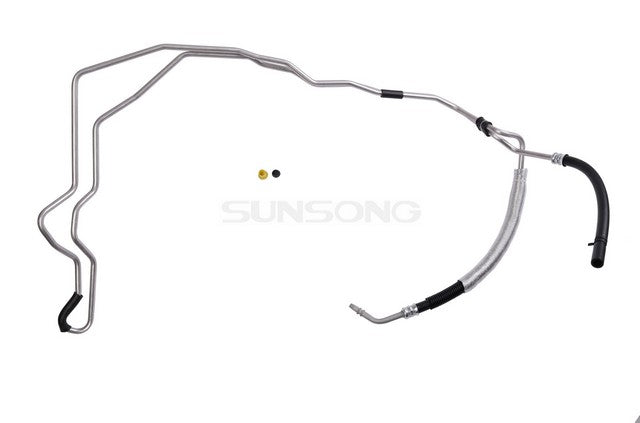 Sunsong Power Steering Return Line Hose Assembly P/N:3404844 Fits: Chevrolet Malibu 10-06, Pontiac G6 10-06, Saturn Aura 08-07 - Image 1