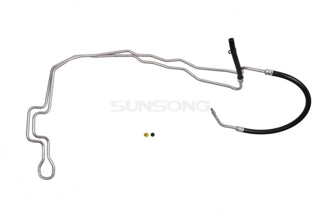 Sunsong Power Steering Return Line Hose Assembly P/N:3404845 Fits: Chevrolet Malibu 12-08, Pontiac G6 09-07, Saturn Aura 09-07 - Image 1