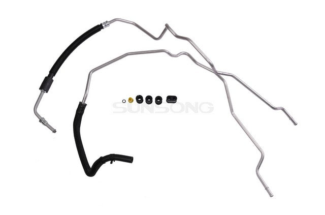 Sunsong Power Steering Return Line Hose Assembly P/N:3404850 Fits: Cadillac Srx 16-10 - Image 1
