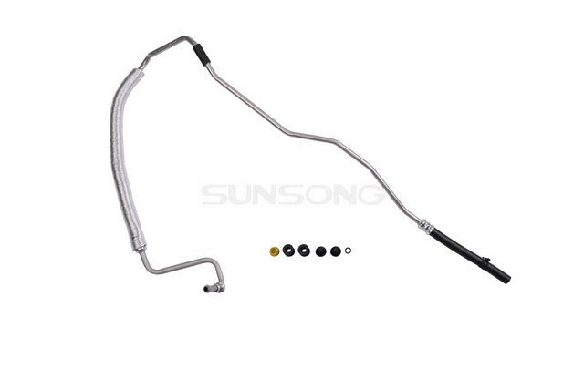 Sunsong Power Steering Return Line Hose Assembly P/N:3404856 Fits: Chevrolet Impala 16-12, Chevrolet Impala Limited 16-14 - Image 1