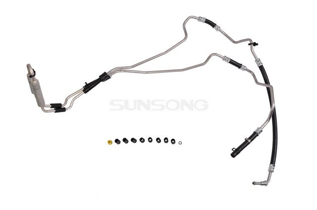 Sunsong Power Steering Return Line Hose Assembly P/N:3404858 Fits: Saturn Vue 10-08 - Image 1