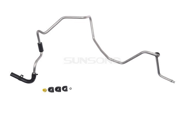 Sunsong Power Steering Return Line Hose Assembly P/N:3404868 Fits: Cadillac Sts 11-05 - Image 1