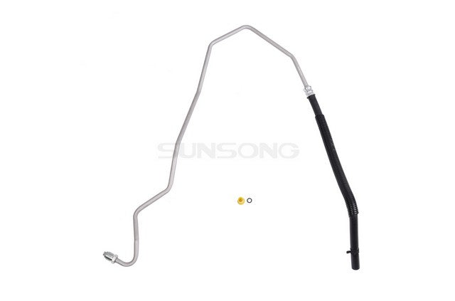 Sunsong Power Steering Return Line Hose Assembly P/N:3404891 Fits: Ford F-450 Super Duty 2010, Ford F-550 Super Duty 10-08 - Image 1