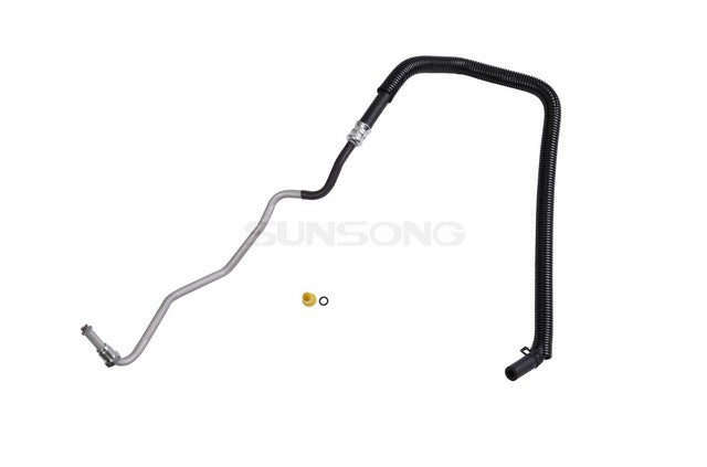 Sunsong Power Steering Return Line Hose Assembly P/N:3404906 Fits: Ford F-250 Super Duty 10-08, Ford F-350 Super Duty 10-08, Ford F-450 Super Duty 2008 - Image 1