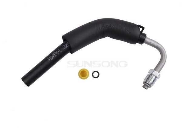 Sunsong Power Steering Return Line Hose Assembly P/N:3404930 Fits: Toyota Corolla 97-95 - Image 1