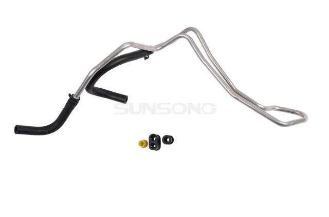 Sunsong Power Steering Return Line Hose Assembly P/N:3404936 Fits: Toyota Corolla 97-95 - Image 1
