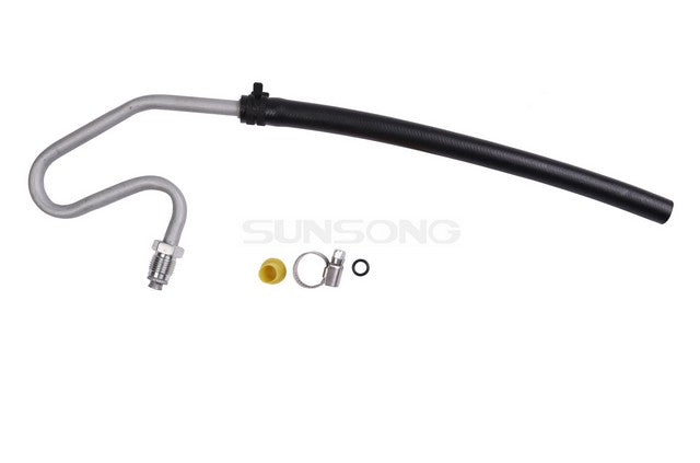 Sunsong Power Steering Return Line Hose Assembly P/N:3404946 Fits: Chevrolet C1500 98-96, Chevrolet K1500 98-96, GMC C1500 98-96, GMC K1500 98-96 - Image 1