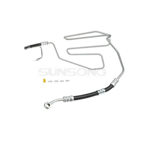 Sunsong Power Steering Pressure Line Hose Assembly P/N:3404989 Fits: Audi Tt 06-99, Audi Tt Quattro 02-00 - Image 1