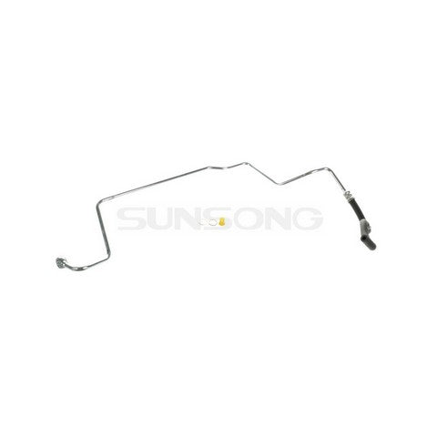 Sunsong Power Steering Return Line Hose Assembly P/N:3405196 Fits: Audi A3 03-98, Audi Tt 06-99, Volkswagen Clasico 15-11, Volkswagen Golf 06-97, Volkswagen Jetta 10-99, Volkswagen Jetta City 09-07 - Image 1