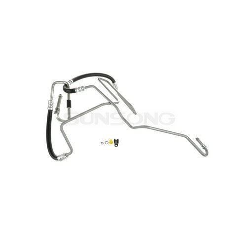 Sunsong Power Steering Pressure Line Hose Assembly P/N:3405215 Fits: Volkswagen Beetle 15-12, Volkswagen Jetta 16-11, Volkswagen Jetta 2018, Volkswagen Passat 15-12 - Image 1
