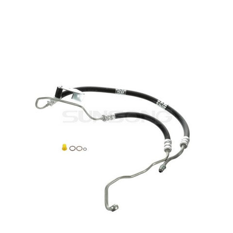 Sunsong Power Steering Pressure Line Hose Assembly P/N:3405218 Fits: BMW 525i 07-06, BMW 528i 10-08, BMW 528i Xdrive 2010, BMW 530i 07-06 - Image 1