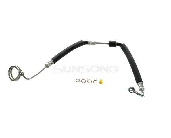 Sunsong Power Steering Pressure Line Hose Assembly P/N:3405615 Fits: Audi A6 Quattro 04-00, Audi S6 04-01 - Image 1