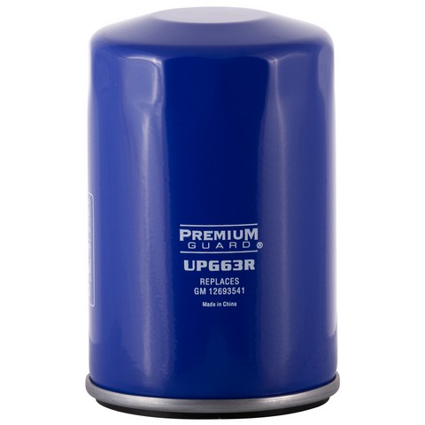 Parts Plus Engine Oil Filter P/N:UPG63R Fits: Buick Lacrosse, Buick Regal Sportback, Cadillac Ats, Cadillac Ct6, Cadillac Cts, Cadillac Xt5, Cadillac Xt6, Chevrolet Blazer, Chevrolet Camaro, GMC Acadia - Image 1