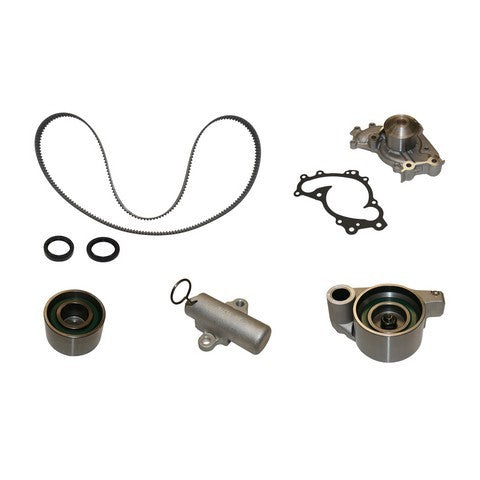 GMB Engine Timing Belt Kit with Water Pump P/N:3470-1257 Fits: Lexus Es300 03-02, Lexus Es330 06-04, Lexus Rx330 06-04, Lexus Rx400h 08-06, Toyota Camry 06-02, Toyota Highlander 10-04, Toyota Sienna 06-04, Toyota Solara 08-04 - Image 1
