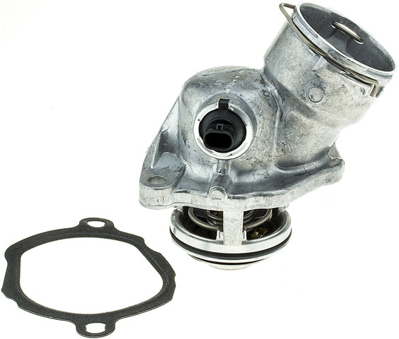 Gates Engine Coolant Thermostat P/N:34704 Fits: Mercedes-benz C230, Mercedes-benz C250, Mercedes-benz C280, Mercedes-benz C300, Mercedes-benz C350, Mercedes-benz E300, Mercedes-benz E350, Mercedes-benz E400, Mercedes-benz Glk350, Mercedes-benz Ml350 - Image 1