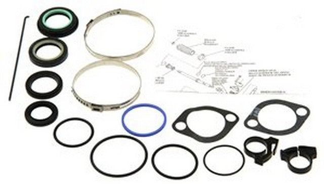 Gates Rack and Pinion Seal Kit P/N:350820 Fits: Volvo 242 84-75, Volvo 244 89-75, Volvo 245 89-75, Volvo 262 1976, Volvo 262 81-78, Volvo 264 82-76, Volvo 265 81-76, Volvo Dl 1984, Volvo Gle 1984 - Image 1