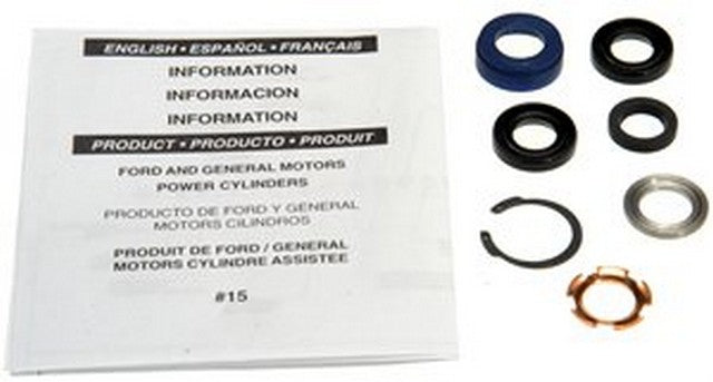 Gates Power Steering Power Cylinder Piston Rod Seal Kit P/N:351340 Fits: Edsel Bermuda, Edsel Citation, Edsel Corsair, Edsel Pacer, Edsel Ranger, Edsel Roundup, Edsel Villager, Ford Country Sedan, Ford Country Squire, Ford Custom - Image 1