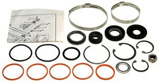 Gates Rack and Pinion Seal Kit P/N:351710 Fits: Buick Skyhawk, Buick Skylark, Buick Somerset, Buick Somerset Regal, Cadillac Cimarron, Chevrolet Cavalier, Oldsmobile Calais, Oldsmobile Firenza, Pontiac Grand Am, Pontiac J2000 - Image 1