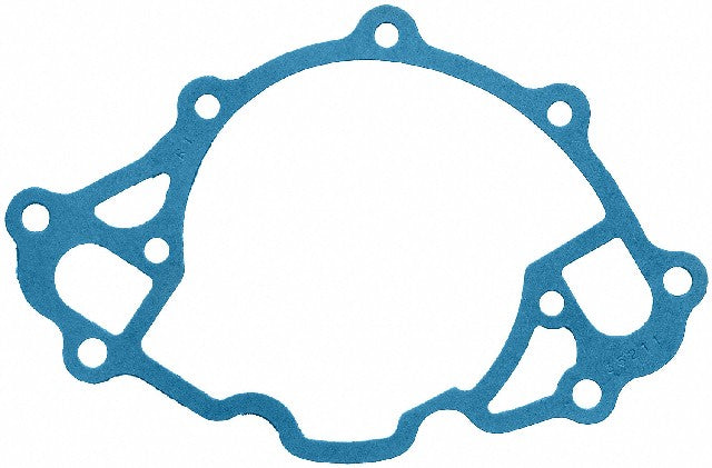 FEL-PRO Engine Water Pump Gasket P/N:35211 Fits: Ac Shelby Cobra, Detomaso Mangusta, Detomaso Pantera, Ford Bronco, Ford Country Sedan, Ford Country Squire, Ford Custom, Ford Custom 500, Ford E-100 Econoline - Image 1
