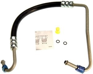 Gates Power Steering Pressure Line Hose Assembly P/N:354660 Fits: Ford E-100 Econoline, Ford E-100 Econoline Club Wagon, Ford E-150 Econoline, Ford E-150 Econoline Club Wagon, Ford E-250 Econoline, Ford E-250 Econoline Club Wagon, Ford E-350 Econoline - Image 1