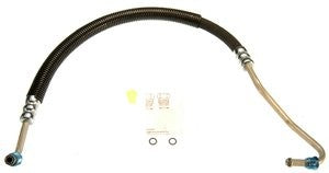 Gates Power Steering Pressure Line Hose Assembly P/N:356470 Fits: Buick Regal, Chevrolet El Camino, Chevrolet Malibu, Chevrolet Monte Carlo, GMC Caballero, Oldsmobile Cutlass Calais, Oldsmobile Cutlass Cruiser, Oldsmobile Cutlass Salon - Image 1
