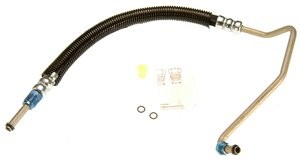 Gates Power Steering Pressure Line Hose Assembly P/N:358270 Fits: Buick Skyhawk 86-82, Oldsmobile Firenza 86-82, Pontiac J2000 83-82, Pontiac J2000 Sunbird 85-84, Pontiac Sunbird 1986 - Image 1