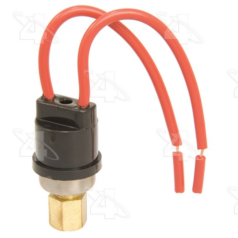 Four Seasons HVAC Cut-Off Switch,HVAC Pressure Switch P/N:35833 Fits: Freightliner Argosy, Freightliner Fl106, Freightliner Fl112, Freightliner Fl50, Freightliner Fl60, Freightliner Fl70, Freightliner Fl80, Freightliner Fla086, Freightliner Flb - Image 1