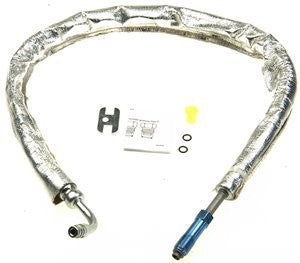 Gates Power Steering Pressure Line Hose Assembly P/N:359090 Fits: Buick Rainier, Chevrolet Ssr, Chevrolet Trailblazer, Chevrolet Trailblazer Ext, GMC Envoy, GMC Envoy Xl, GMC Envoy Xuv, Isuzu Ascender, Saab 9-7x - Image 1