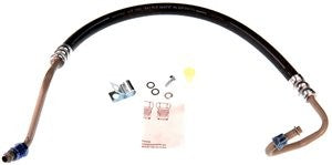 Gates Power Steering Pressure Line Hose Assembly P/N:359330 Fits: Dodge D250 1990, Dodge W150 91-90 - Image 1
