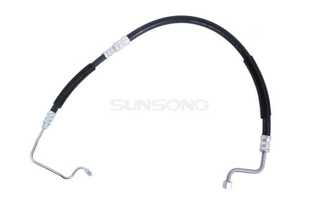 Sunsong Power Steering Pressure Line Hose Assembly P/N:3601661 Fits: Ford Fairlane 1967, Ford Falcon 1967, Ford Mustang 1967, Ford Ranchero 1967, Mercury Caliente 1967, Mercury Comet 1967, Mercury Cougar 1967, Mercury Cyclone 1967 - Image 1