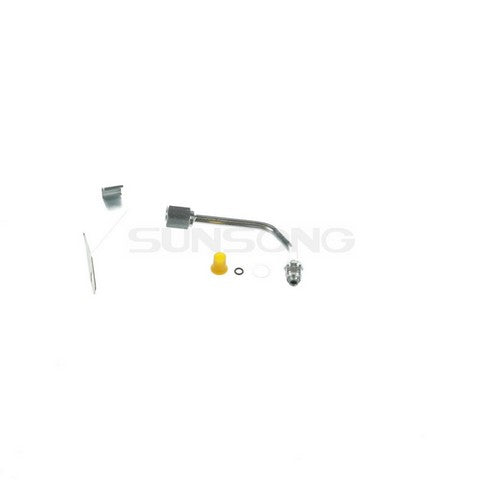 Sunsong Power Steering Pressure Line Hose Assembly P/N:3605157 Fits: Ford Excursion 04-00, Ford F-250 Super Duty 04-99, Ford F-350 Super Duty 04-99, Ford F-450 Super Duty 04-99, Ford F-550 Super Duty 04-99 - Image 1