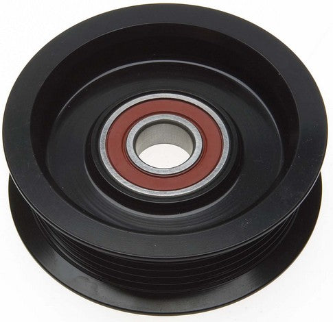 Gates Accessory Drive Belt Idler Pulley P/N:36177 Fits: Chevrolet C1500, Chevrolet C1500 Suburban, Chevrolet C2500, Chevrolet C2500 Suburban, Chevrolet C3500, Chevrolet C3500hd, Chevrolet C4500 Kodiak, Chevrolet C5500 Kodiak, Chevrolet Express 2500 - Image 1