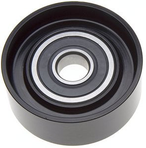 Gates Accessory Drive Belt Idler Pulley,Accessory Drive Belt Tensioner Pulley P/N:36227 Fits: Buick Rainier, Chevrolet Trailblazer, Chevrolet Trailblazer Ext, Chrysler Pacifica, Freightliner Century Class, Freightliner Columbia, Freightliner M2 112 - Image 1