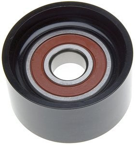 Gates Accessory Drive Belt Idler Pulley P/N:36285 Fits: Mack Gu7 11-08, Mack Gu8 11-08, Mack Leu 13-08, Mack Mru 12-08, Mack Td700 17-10, Mack Titan 17-10, Mack Titan 2008, Volvo Vnl 17-06, Volvo Vnx 17-14, Volvo Vt 09-06 - Image 1