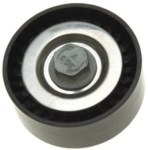 Gates Accessory Drive Belt Idler Pulley P/N:36322 Fits: Chrysler 200 14-11, Chrysler Sebring 10-07, Dodge Avenger 14-08, Dodge Caliber 12-07, Dodge Journey 20-09, Jeep Compass 17-07, Jeep Patriot 17-07 - Image 1