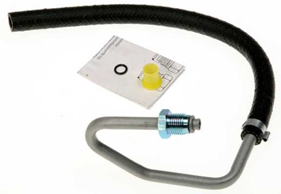 Gates Power Steering Return Line Hose Assembly P/N:363510 Fits: Jeep Cherokee 01-91, Jeep Comanche 92-91, Jeep Grand Cherokee 96-93 - Image 1