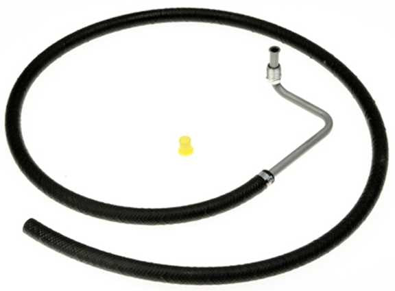 Gates Power Steering Return Line Hose Assembly P/N:363560 Fits: Am General Dj5, Chevrolet Bel Air, Chevrolet Biscayne, Chevrolet Brookwood, Chevrolet Chevelle, Chevrolet Impala, Chevrolet Kingswood, Chevrolet Malibu, Chevrolet Nomad, Chevrolet Parkwood - Image 1
